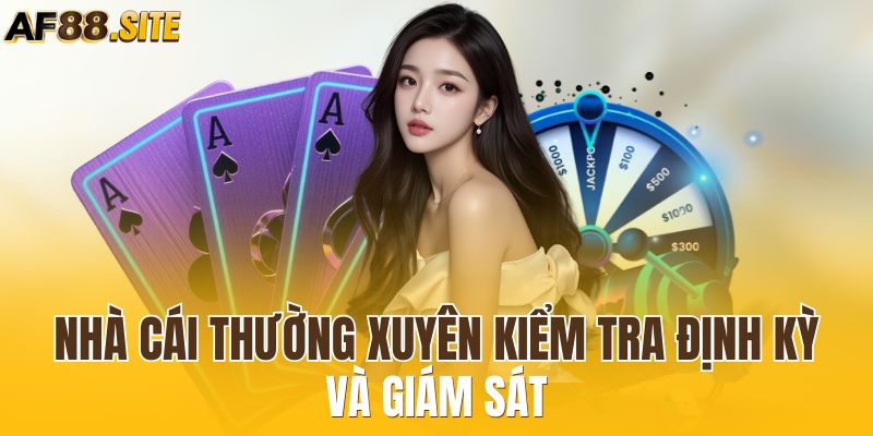 Nhà cái thường xuyên kiểm tra định kỳ và giám sát